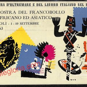 ah3572 - CARTOLINA D'EPOCA - Napoli - Mostra D' Oltremare e del Lavoro Italiano