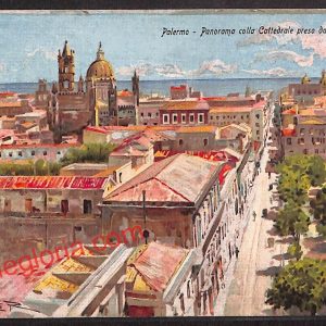 ah4966 - CARTOLINA D'EPOCA - Palermo Città - Panorama