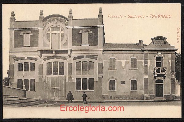 ae1709 - CARTOLINA  D'EPOCA - Bergamo  Provincia - Treviglio
