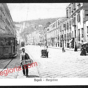 ah3574 - CARTOLINA D'EPOCA - Napoli Città - Mergellina