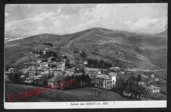 ag1268 - CARTOLINA D'EPOCA - Genova Provincia - Giovi  1953