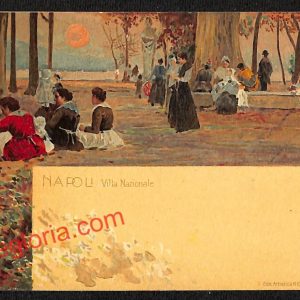 ah3577 - CARTOLINA D'EPOCA - Napoli Città - Villa Nazionale