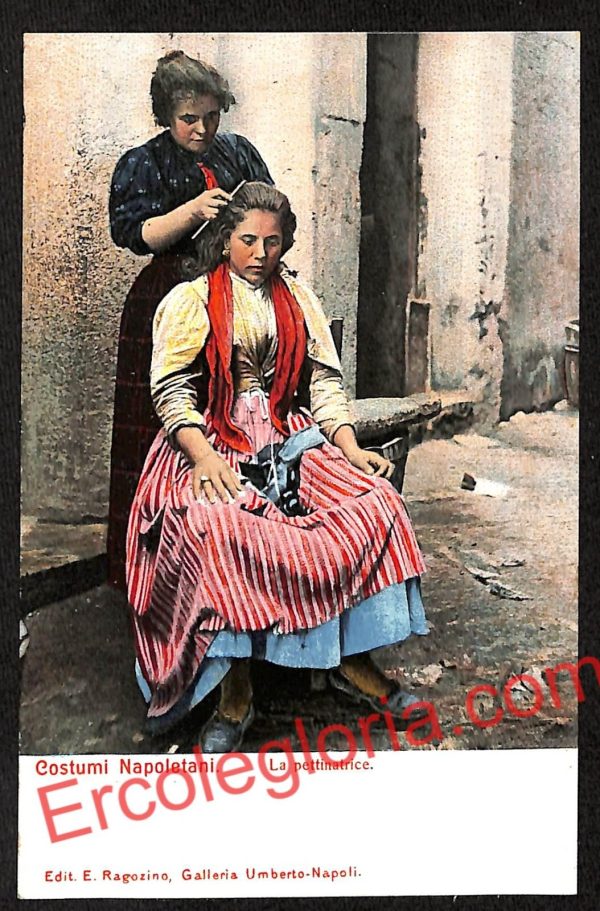 ah3578 - CARTOLINA D'EPOCA - Napoli Città - Costumi Napoletani