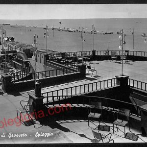 ag2316 - CARTOLINA D'EPOCA - Grosseto Provincia - Marina di Grosseto  1954