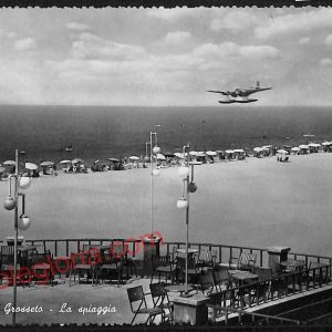 ag2320 - CARTOLINA D'EPOCA - Grosseto Provincia - Marina di Grosseto  1952