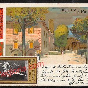 ah8565 - CARTOLINA D'EPOCA - Pistoia Provincia - Montecatini