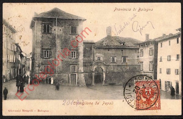 ae2669 - CARTOLINA  D'EPOCA - Bologna Provincia - Castiglione del Pepoli  1902