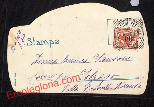 ah8568 - CARTOLINA D'EPOCA - Pistoia Provincia - Montecatini - immagine 2