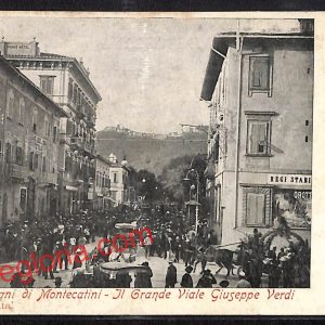 ah8573 - CARTOLINA D'EPOCA - Pistoia Provincia - Montecatini