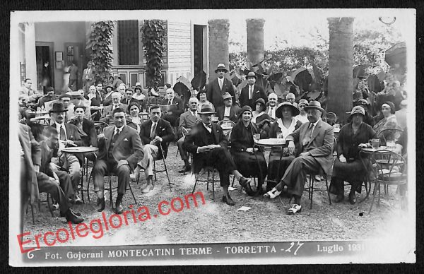 ah8576 - CARTOLINA D'EPOCA - Pistoia Provincia - Montecatini