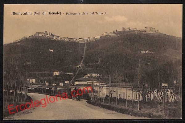 ah8577 - CARTOLINA D'EPOCA - Pistoia Provincia - Montecatini