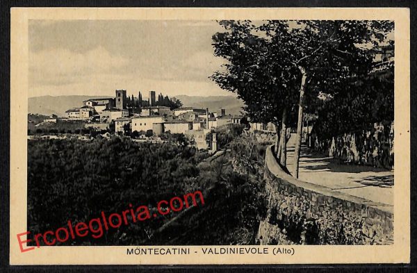 ah8579 - CARTOLINA D'EPOCA - Pistoia Provincia - Montecatini