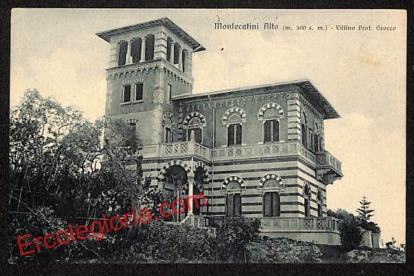ah8580 - CARTOLINA D'EPOCA - Pistoia Provincia - Montecatini
