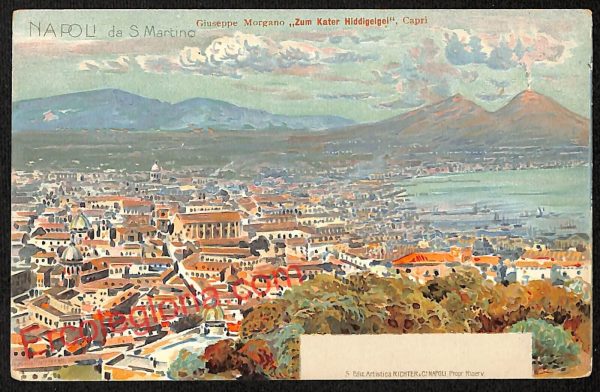 ag9620 - CARTOLINE D'EPOCA - Napoli Città - Panorama