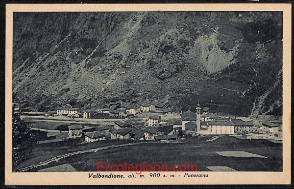 ae1735 - CARTOLINA  D'EPOCA - Bergamo  Provincia - Valbondione