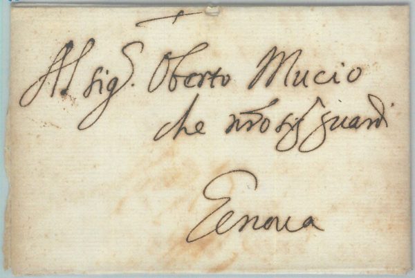 82350 - ANTICHI STATI - Storia Postale -  BUSTA PREFILATELICA  da ROMA 1631 !