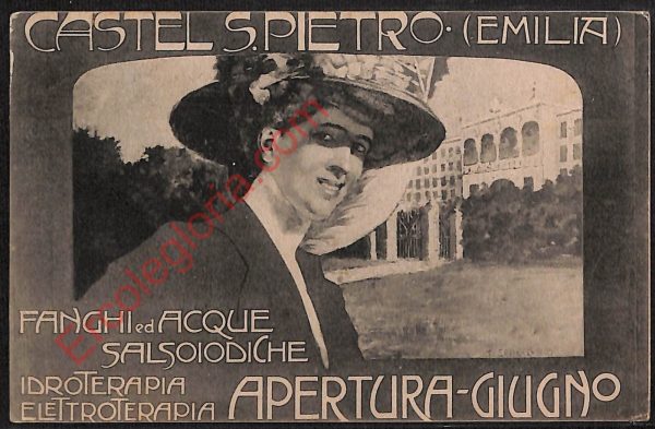 ae2684 - CARTOLINA  D'EPOCA - Bologna Provincia - Castel San Pietro