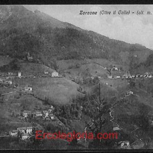 ae1737 - CARTOLINA  D'EPOCA - Bergamo  Provincia - Zorzone  1917