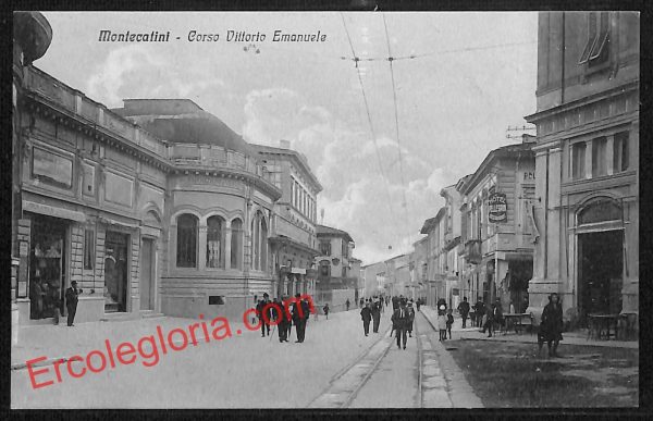 ah8583 - CARTOLINA D'EPOCA - Pistoia Provincia - Montecatini