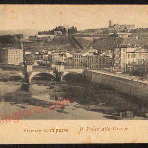 ae6294 - CARTOLINA D'EPOCA  Firenze Città - Il Ponte alle Grazie