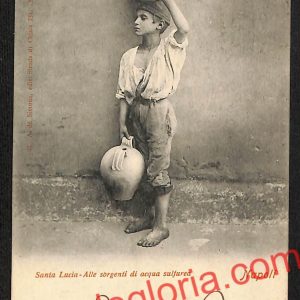 ah3588 - CARTOLINA D'EPOCA - Napoli Città - Santa Lucia