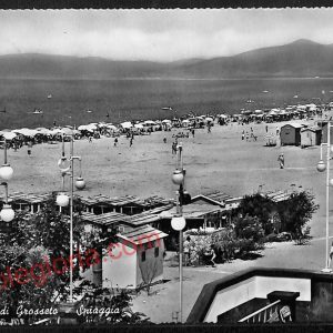 ag2349 - CARTOLINA D'EPOCA - Grosseto Provincia - Marina di Grosseto