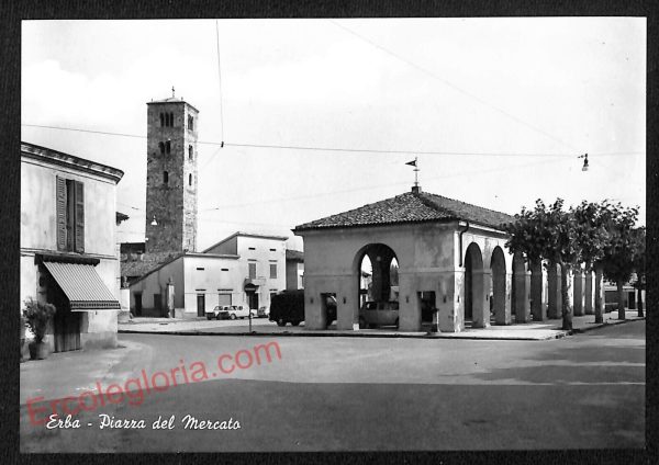 CARTOLINA d'Epoca - COMO : ERBA