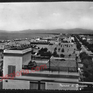 ag2355 - CARTOLINA D'EPOCA - Grosseto Provincia - Marina di Grosseto   1956