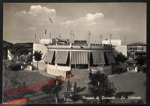 ag2359 - CARTOLINA D'EPOCA - Grosseto Provincia - Marina di Grosseto   1957