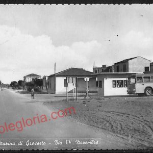 ag2364 - CARTOLINA D'EPOCA - Grosseto Provincia - Marina di Grosseto   1957