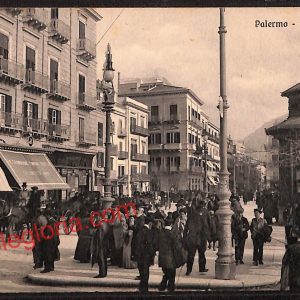 ah4981 - CARTOLINA D'EPOCA - Palermo Città - Via Macqueda