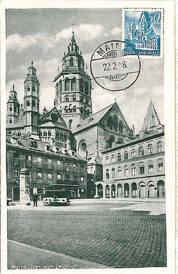 21947 - GERMANY  Rheinland-Pfalz -  Postal History - MAXIMUM CARD - ARCHITECTURE