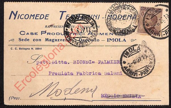 ae2703 - CARTOLINA  D'EPOCA - Bologna Provincia - Imola