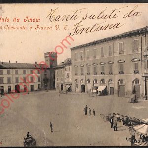 ae2705 - CARTOLINA  D'EPOCA - Bologna Provincia - Imola   1903