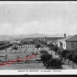 ag2372 - CARTOLINA D'EPOCA - Grosseto Provincia - Marina di Grosseto   1955