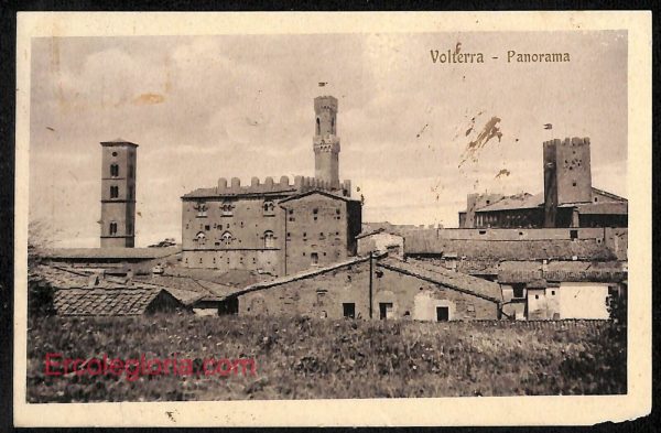 ad7181 - CARTOLINA D'EPOCA - Pisa Provincia - Volterra  1913