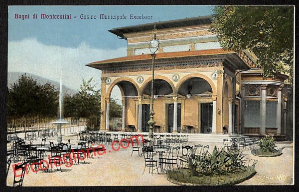 ah8586 - CARTOLINA D'EPOCA - Pistoia Provincia - Montecatini