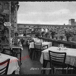 ae6314 - CARTOLINA D'EPOCA  Firenze Città - Ristorante ''Terrazza sull' Arno''