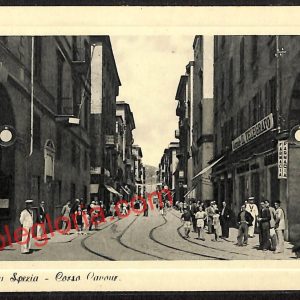 ag5615 - CARTOLINA D'EPOCA - La Spezia Città - Corso Cavour