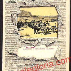 ah4995 - CARTOLINA D'EPOCA - Palermo Città - La Battaglia