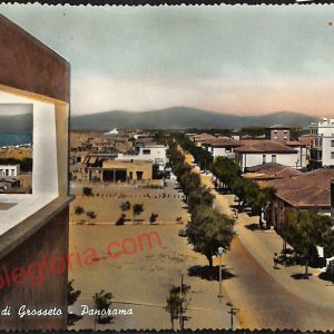 ag2385 - CARTOLINA D'EPOCA - Grosseto Provincia - Marina di Grosseto   1956