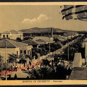 ag2388 - CARTOLINA D'EPOCA - Grosseto Provincia - Marina di Grosseto   1955