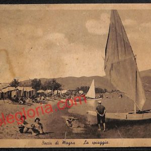 ag5621 - CARTOLINA D'EPOCA - La Spezia Provincia - Bocca di Magra
