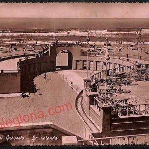 ag2389 - CARTOLINA D'EPOCA - Grosseto Provincia - Marina di Grosseto   1951