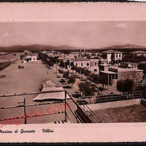 ag2390 - CARTOLINA D'EPOCA - Grosseto Provincia - Marina di Grosseto   1949