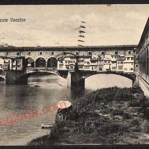 ae6326 - CARTOLINA D'EPOCA  Firenze Città - Ponte Vecchio