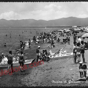 ag2394 - CARTOLINA D'EPOCA - Grosseto Provincia - Marina di Grosseto   1964