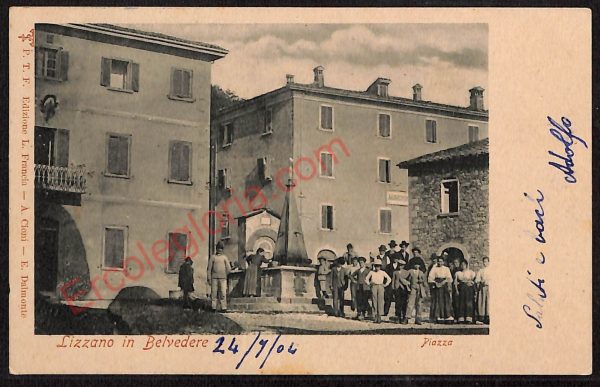 ae2710 - CARTOLINA  D'EPOCA - Bologna Provincia - Lizzano in Belvedere
