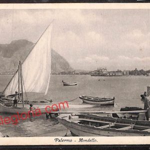 ah5002 - CARTOLINA D'EPOCA - Palermo Città -Mondello