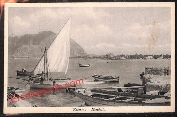 ah5002 - CARTOLINA D'EPOCA - Palermo Città -Mondello
